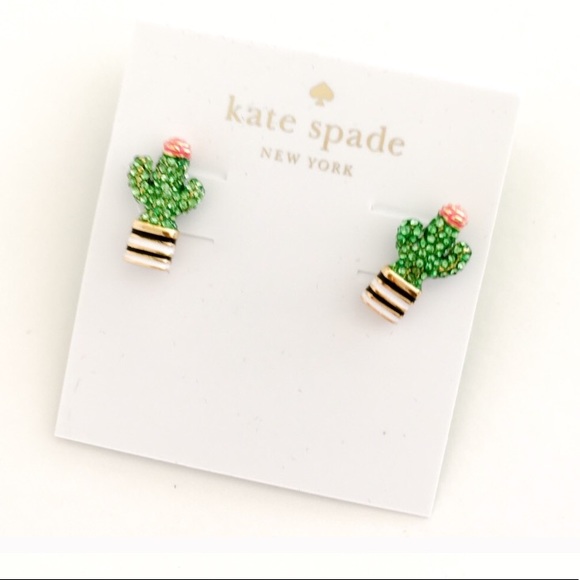 kate spade Jewelry - NWT Kate Spade Cactus Earrings